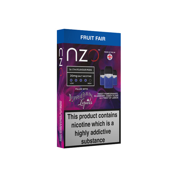 NZO 20mg Leprechaun Liquids Nic Salt (50VG/50PG)