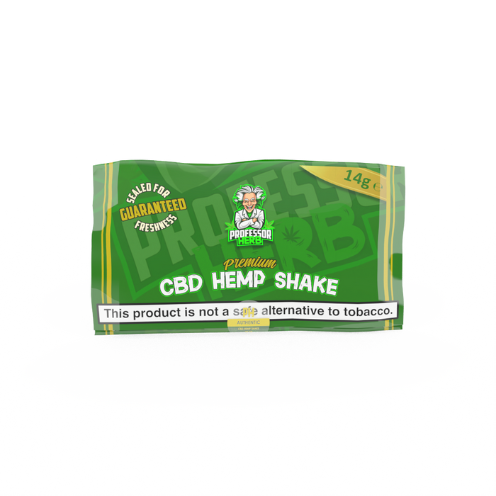 Professor Herb CBD hemp shake 14g pouch
