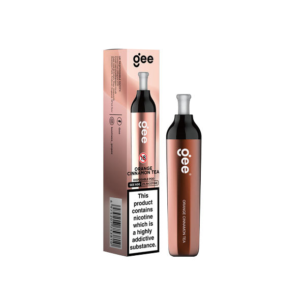 20mg ELF BAR Gee 600 Disposable Pod Vape Device 600 Puffs