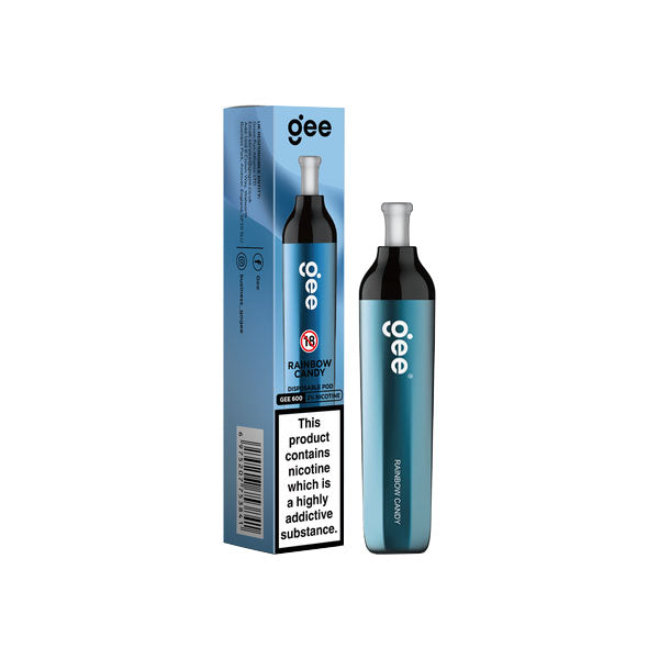 20mg ELF BAR Gee 600 Disposable Pod Vape Device 600 Puffs