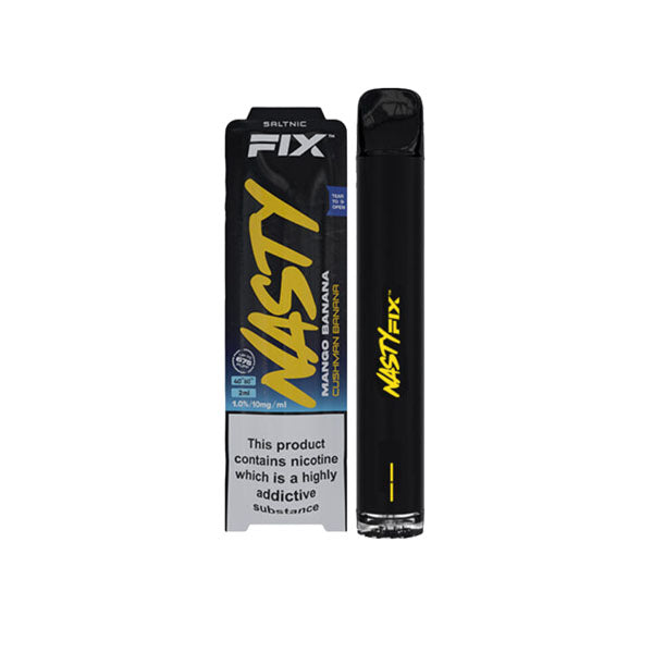 20mg Nasty Fix Disposable Vape Pod 675 Puffs