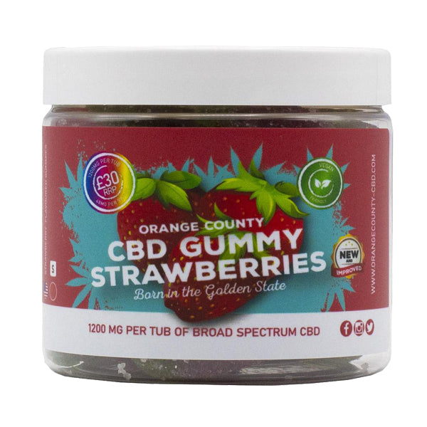 Orange County CBD 1200mg Gummies - Small Pack