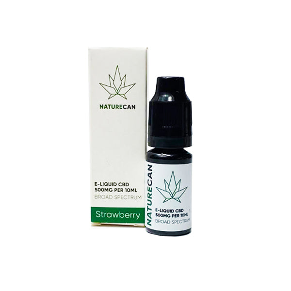 Naturecan 500mg CBD E-Liquid 10ml (80VG/20PG)