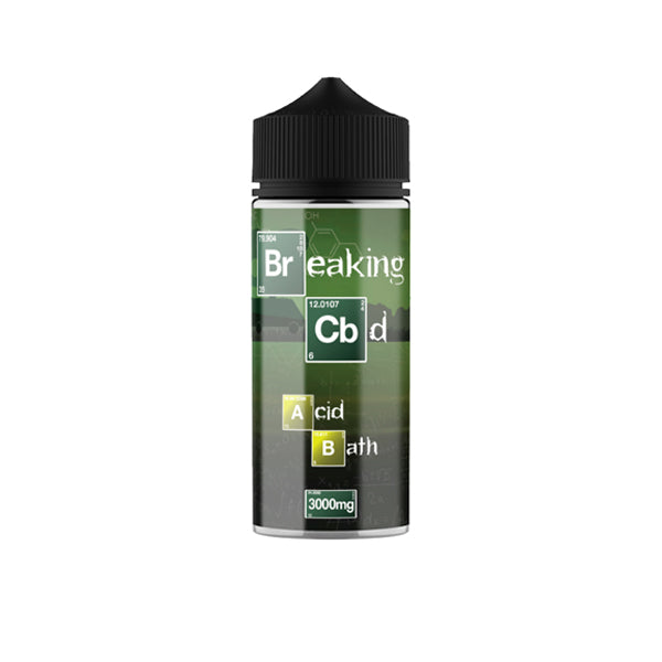 Breaking CBD 3000mg CBD E-Liquid 120ml (50VG/50PG)