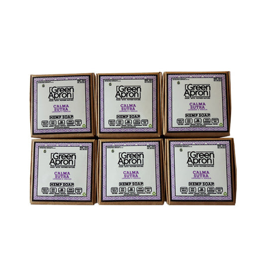 Green Apron 100mg CBD Camasatra Soap - 6 Pack