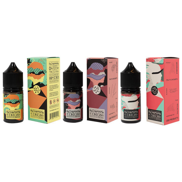 Pachamama 250mg CBD Vaping Liquid 30ml (70PG/30VG)