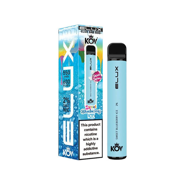 20mg Elux KOV Bar Sweets Series Disposable Vape Device 600 Puffs