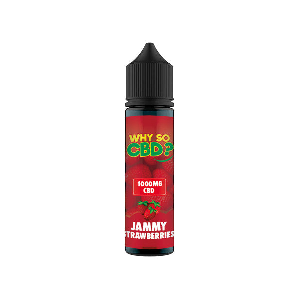 Why So CBD? 1000mg Full Spectrum CBD E-liquid 60ml