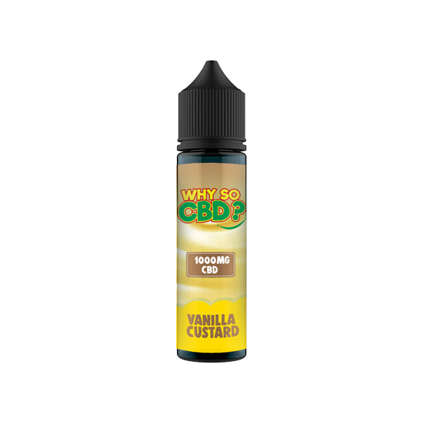 Why So CBD? 1000mg Full Spectrum CBD E-liquid 60ml