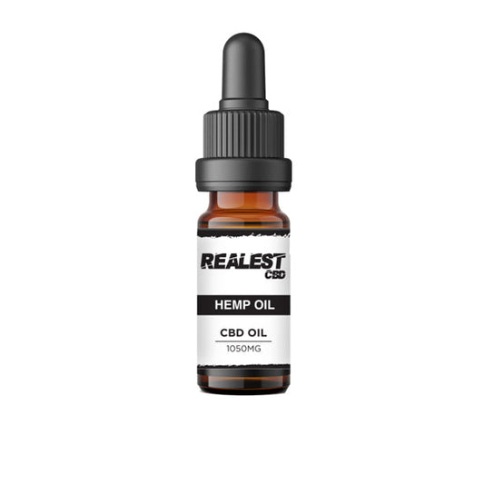 Realest CBD 1050mg CBD 10ml Hemp Oil (BUY 1 GET 1 FREE)