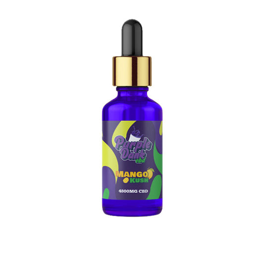 Purple Dank CBD Flavoured CBD Oil 4800mg CBD Oil 30ml (BUY 1 GET 1 FREE)