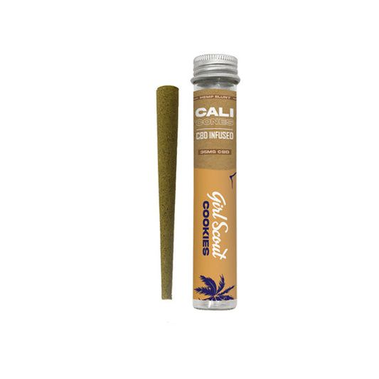 CALI CONES Hemp 30mg Full Spectrum CBD Infused Cone - Girl Scout Cookies