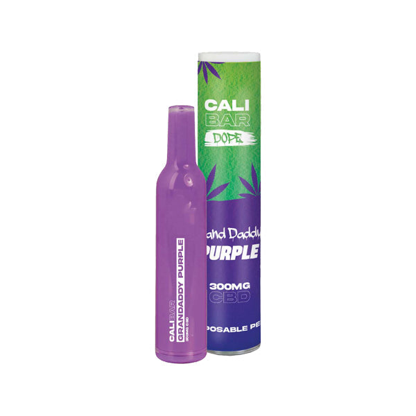 CALI BAR DOPE 300mg Full Spectrum CBD Vape Disposable - Terpene Flavoured