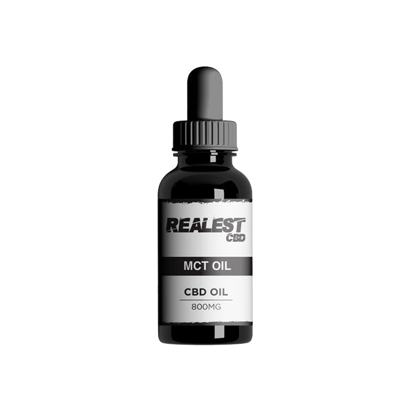 Realest CBD 800mg CBD MCT Oil - 30ml (BUY 1 GET 1 FREE)