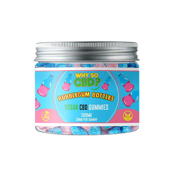 Why So CBD? 500mg CBD Small Vegan Gummies - 11 Flavours