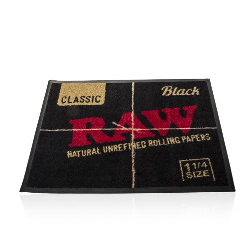 Raw Classic Black Doormat